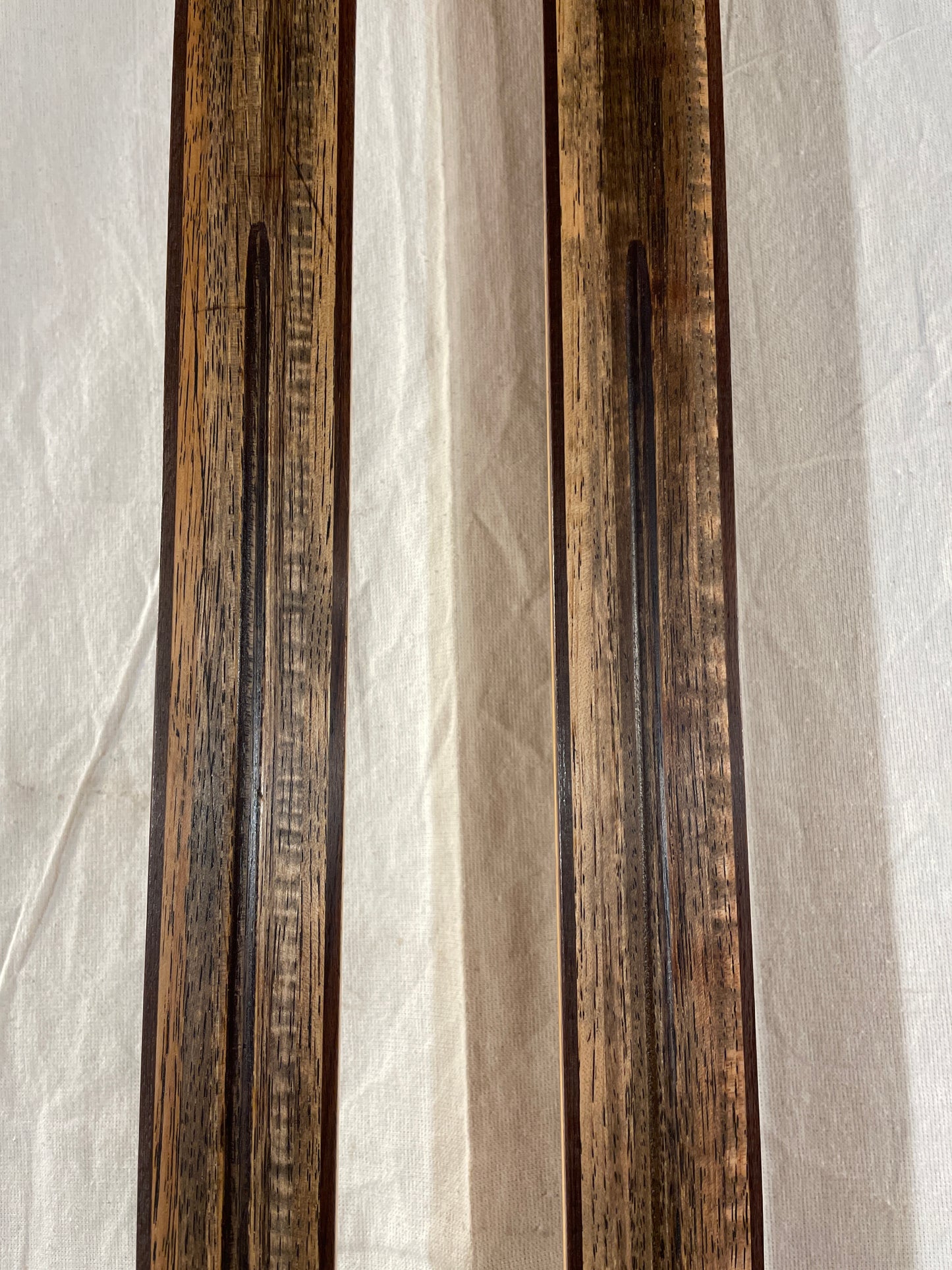 BARGAIN BIN!!! - 215cm Eggen 1970s Wood Cross-Country Racing Skis - Priced to Sell!!!