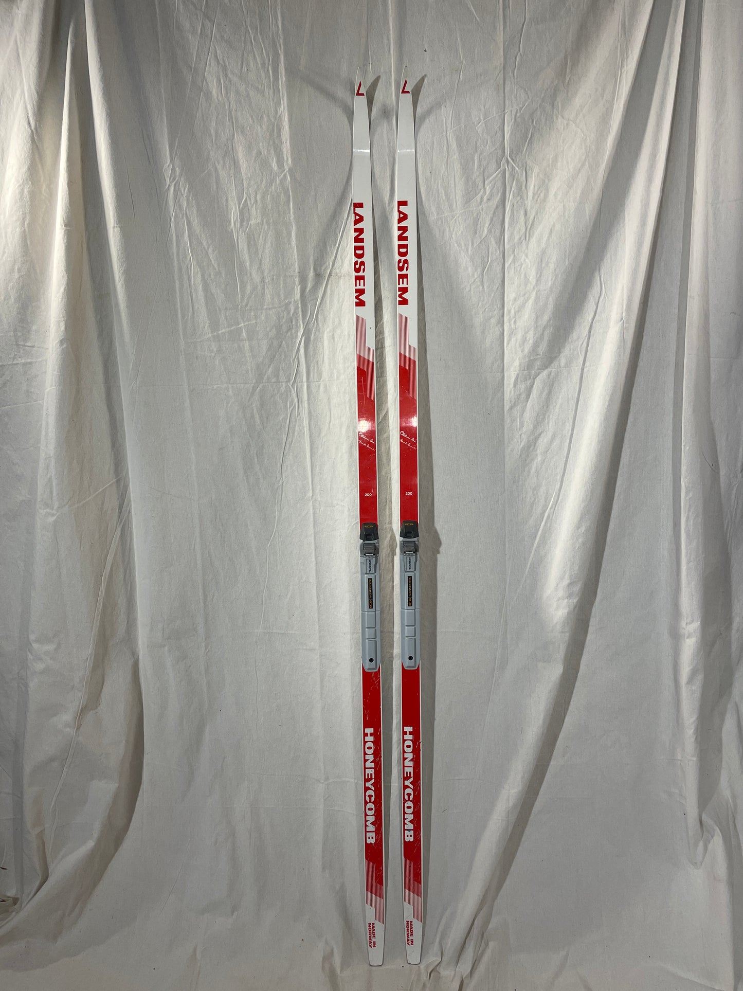 BARGAIN BIN!!! - 200cm Landsem Honeycomb Cross-Country Racing Skis - 1980s - You Can Be Young Again!!!