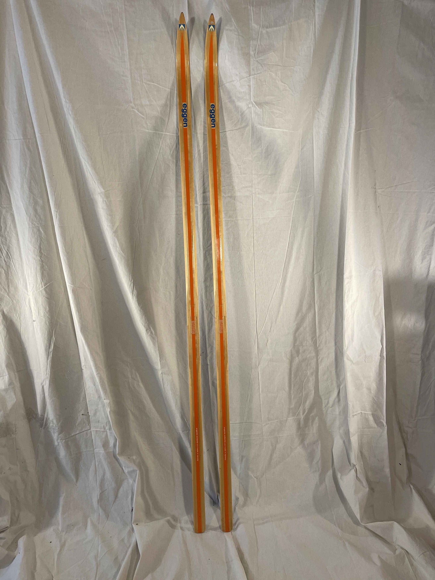 210cm Eggen Vintage Cross-Country Racing Skis - NOS - NEVER USED! Rare Birch Base - FREE SHIPPING IN USA