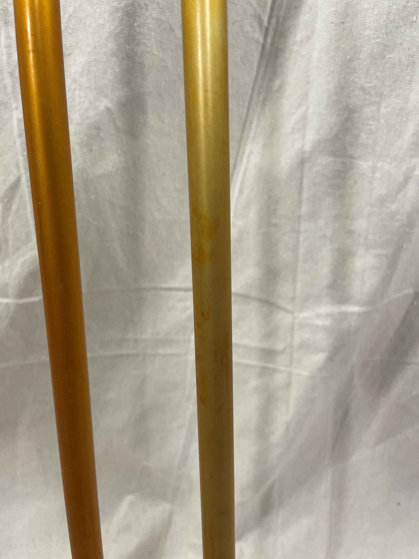 135cm Liljedahl Aluminum Cross-Country Racing Poles - Early 1970s - VM Staven - RARE Blue Baskets