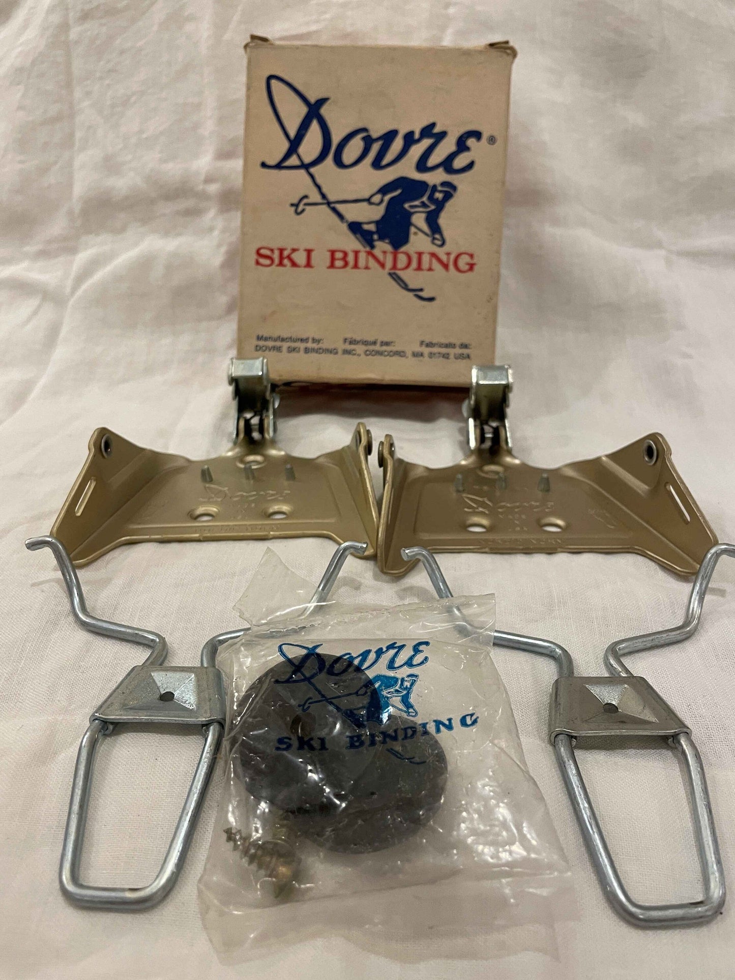 Dovre 75mm Vintage Cross-Country Ski Bindings - USA Made!