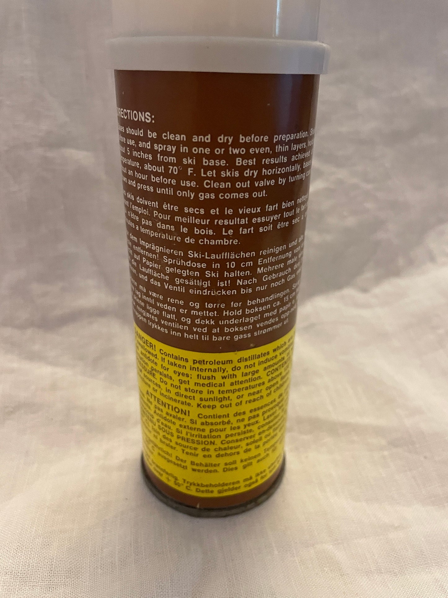 Østbye Spray-On Pine Tar for Wood Skis - Air-Dry - NEW Can!