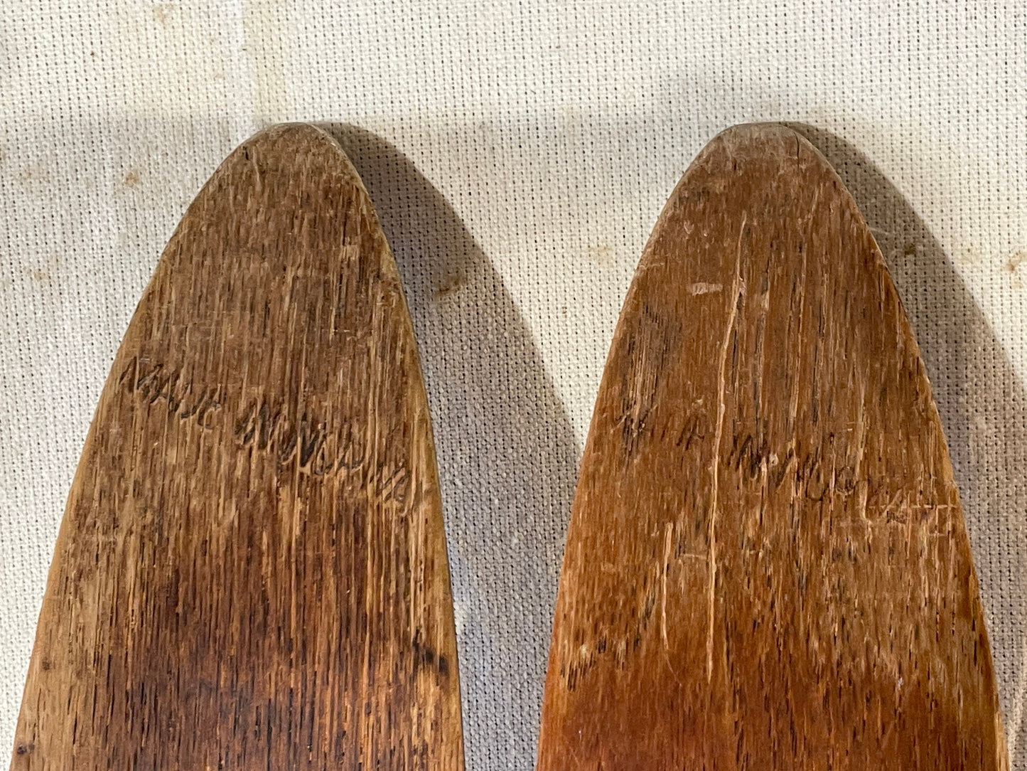 195cm Solid Hickory Cross-Country "Caveman Skis" - MADE in NORWAY!!!!
