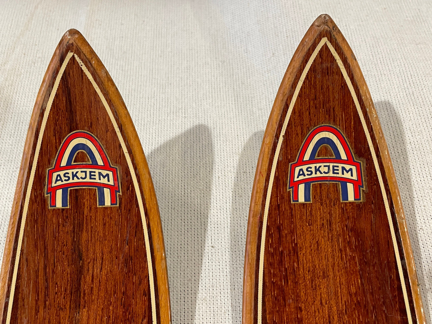 215cm Askjem "Elite" Tur Ski - Wood Cross-Country Touring Skis - BEASTS of BEAUTY!!!! NorwayNorwayNorway