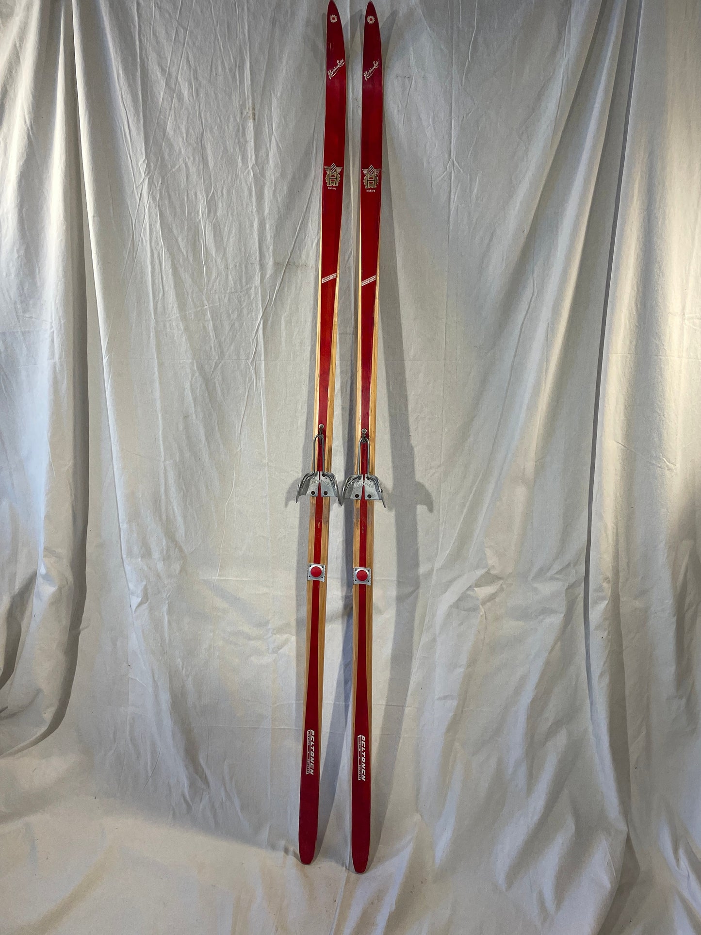 210cm Peltonen "Erikoiskilpa" Cross-Country Racing Skis - Late 1960s - RareRareRare