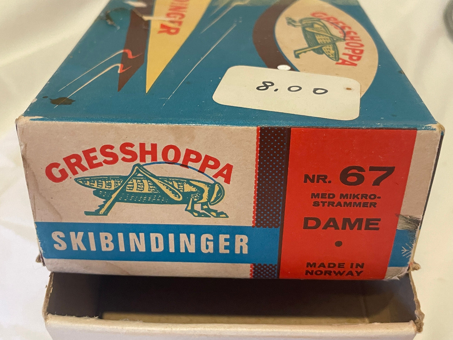 NOS Knutsen "Gresshoppa" Cable Cross-Country Ski Bindings from Norway - NEWNEWNEW