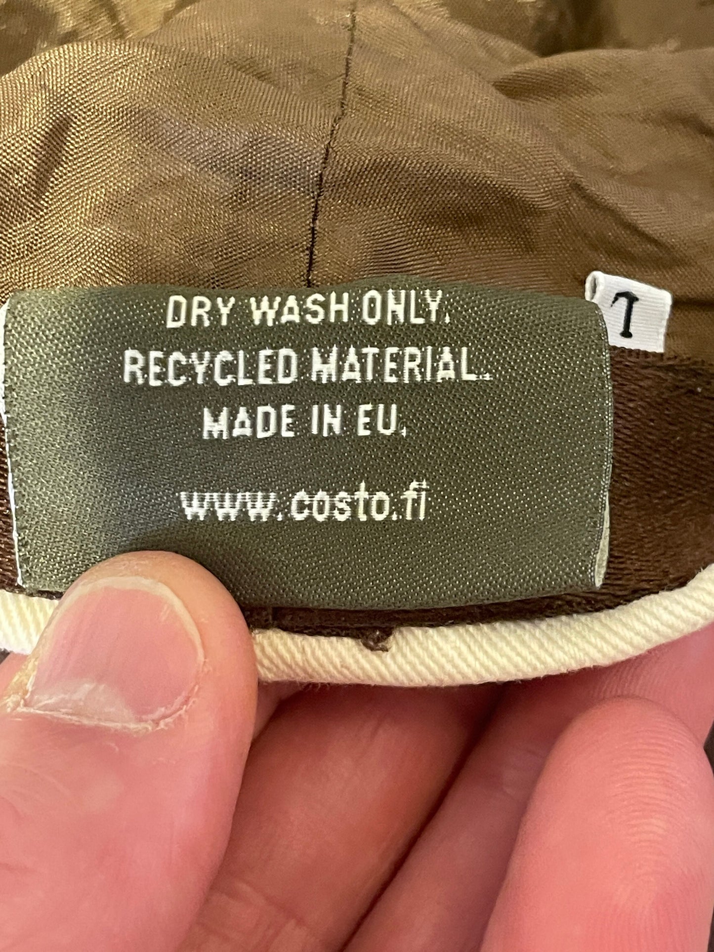 Costo Kombai Hat RETRO from Finland - Size L