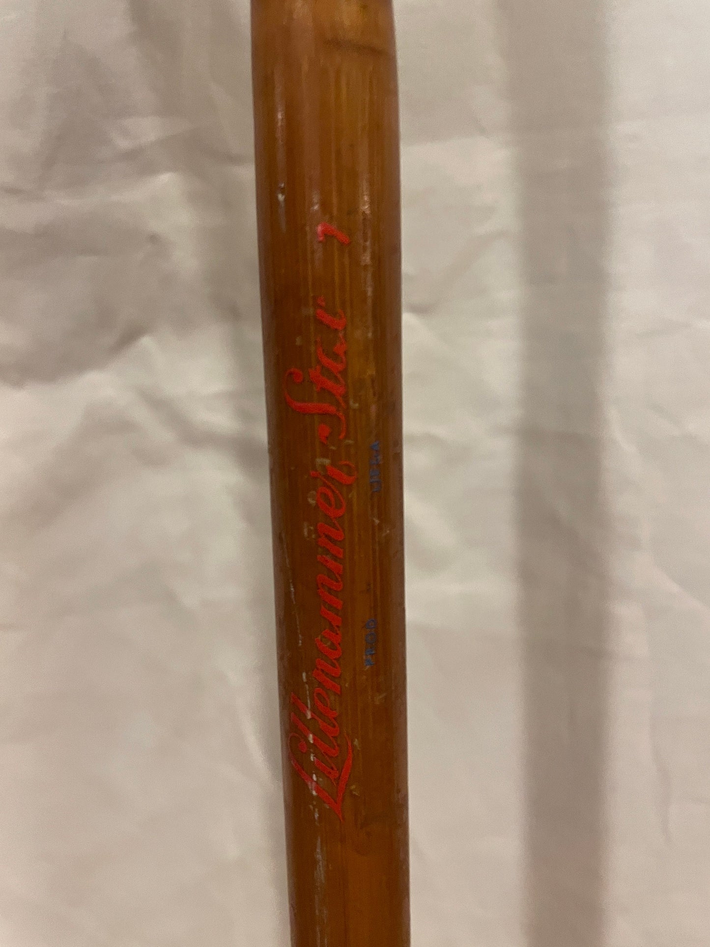 145cm Liljedahl Bamboo Cross-Country Ski Poles - Late 1950s - Original Logo and Graphics!