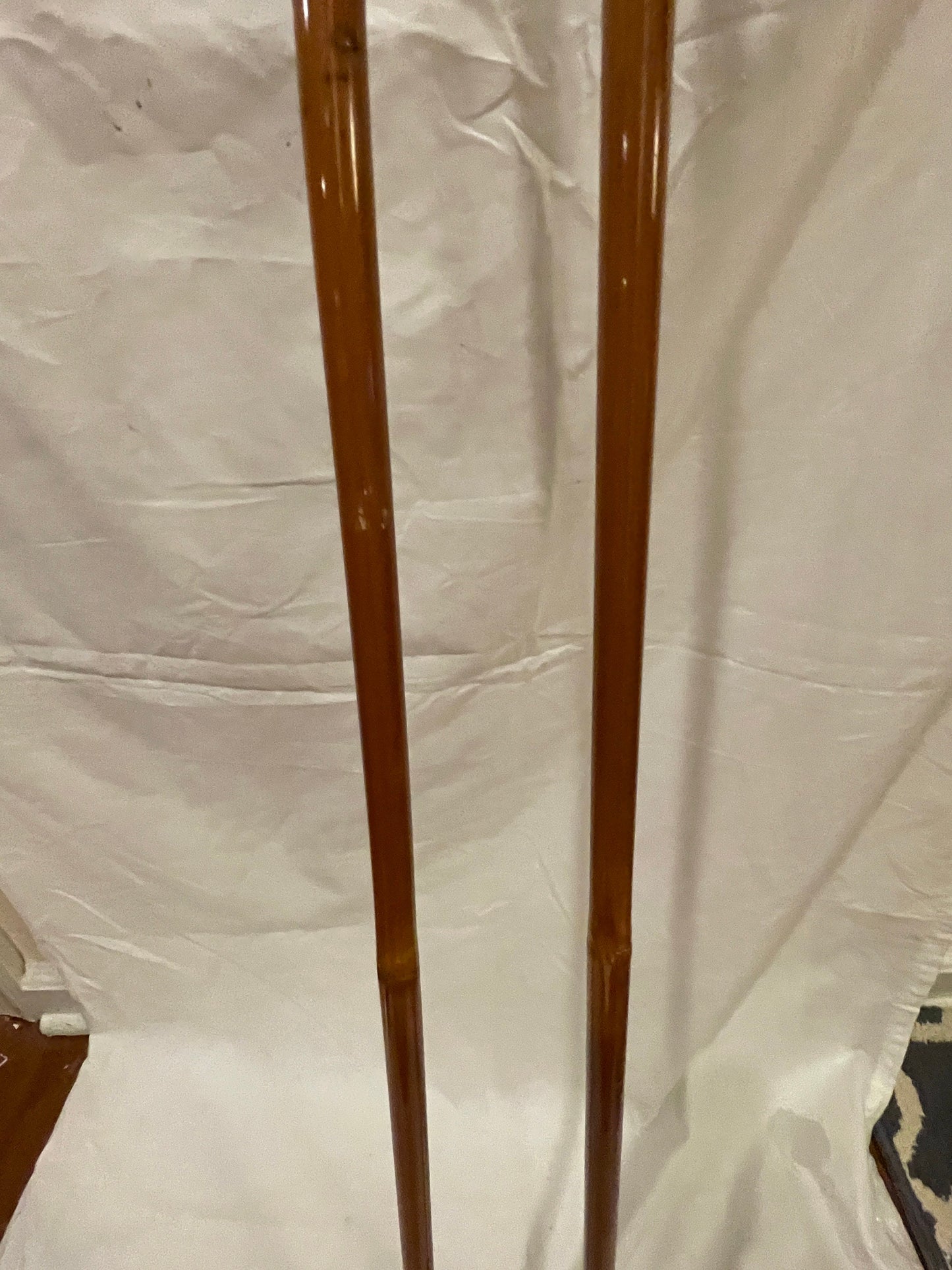 135cm Howard Head Cross Bamboo Cross-Country Ski Poles - Made in NORWAY!