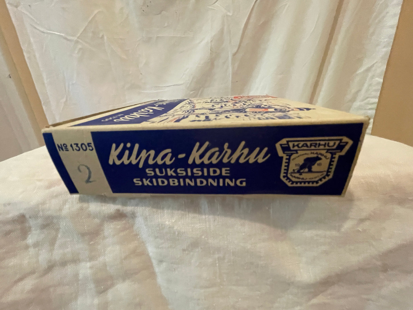 Vintage Karhu of Finland 4-Pin Cross-Country Ski Racing Bindings - RARE RARE RARE