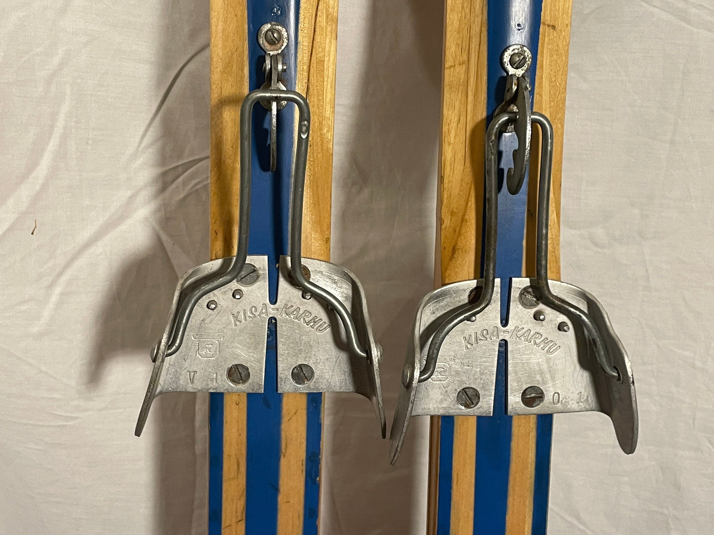 200cm Karhu "Kilpa" Wood Cross-Country Racing Skis - ALMOST NEW - Finland