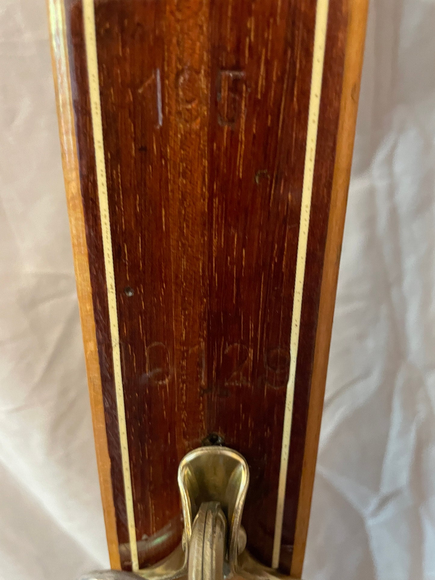 195cm Askjem "Elite" Early 1970s Wood Cross-Country Skis - The Smell of Fresh PINE TAR!!!