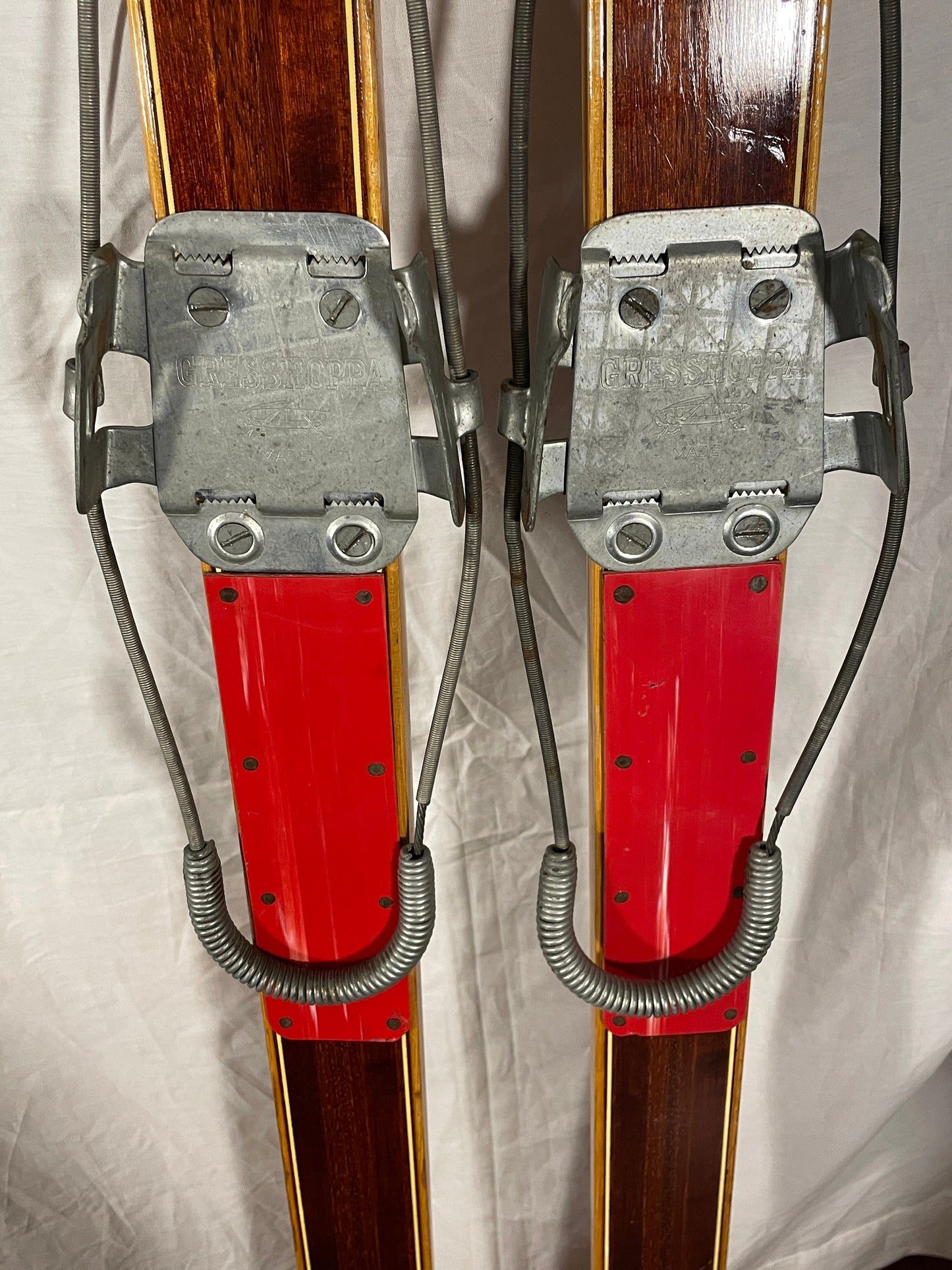 205cm Askjem "Kurant Tur Ski" Wood Cross-Country Touring Skis - 1960s