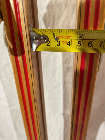 215cm Toppen Hallgeir Brenden "Balsa-Lett" Wood Cross-Country Racing Skis - RARE - 1960s