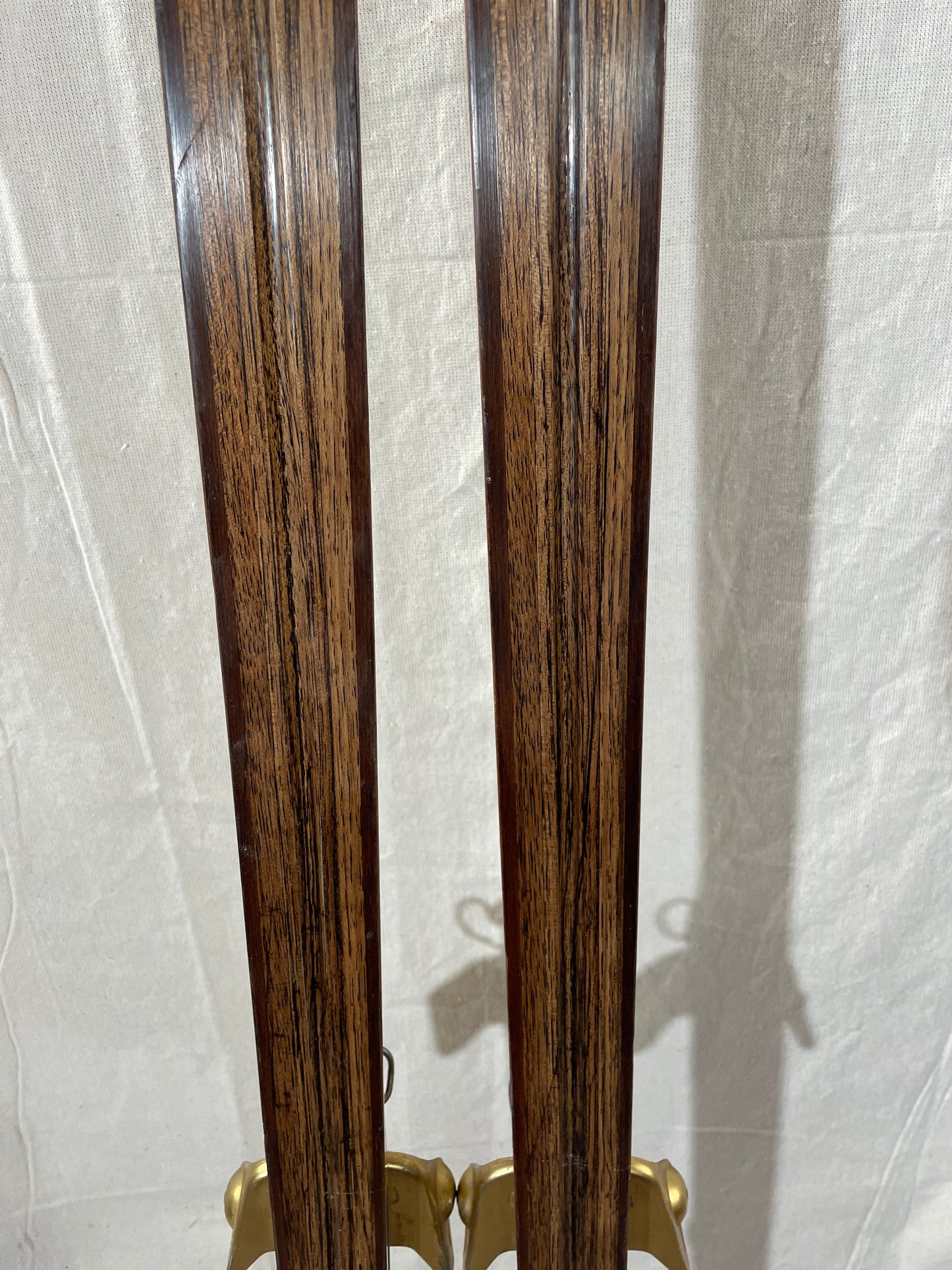 200cm Blå Skia Wood Nordic Racing Skis - Hickory Base - Completely Restored - Originally Sold by Eldar Hagen Oslo