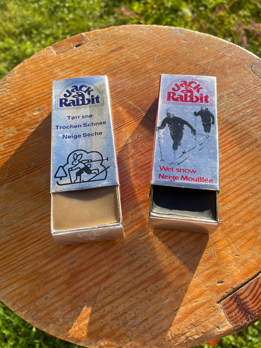 Jackrabbit Johannsen Ski Wax - Smells Great!  Less Filling...