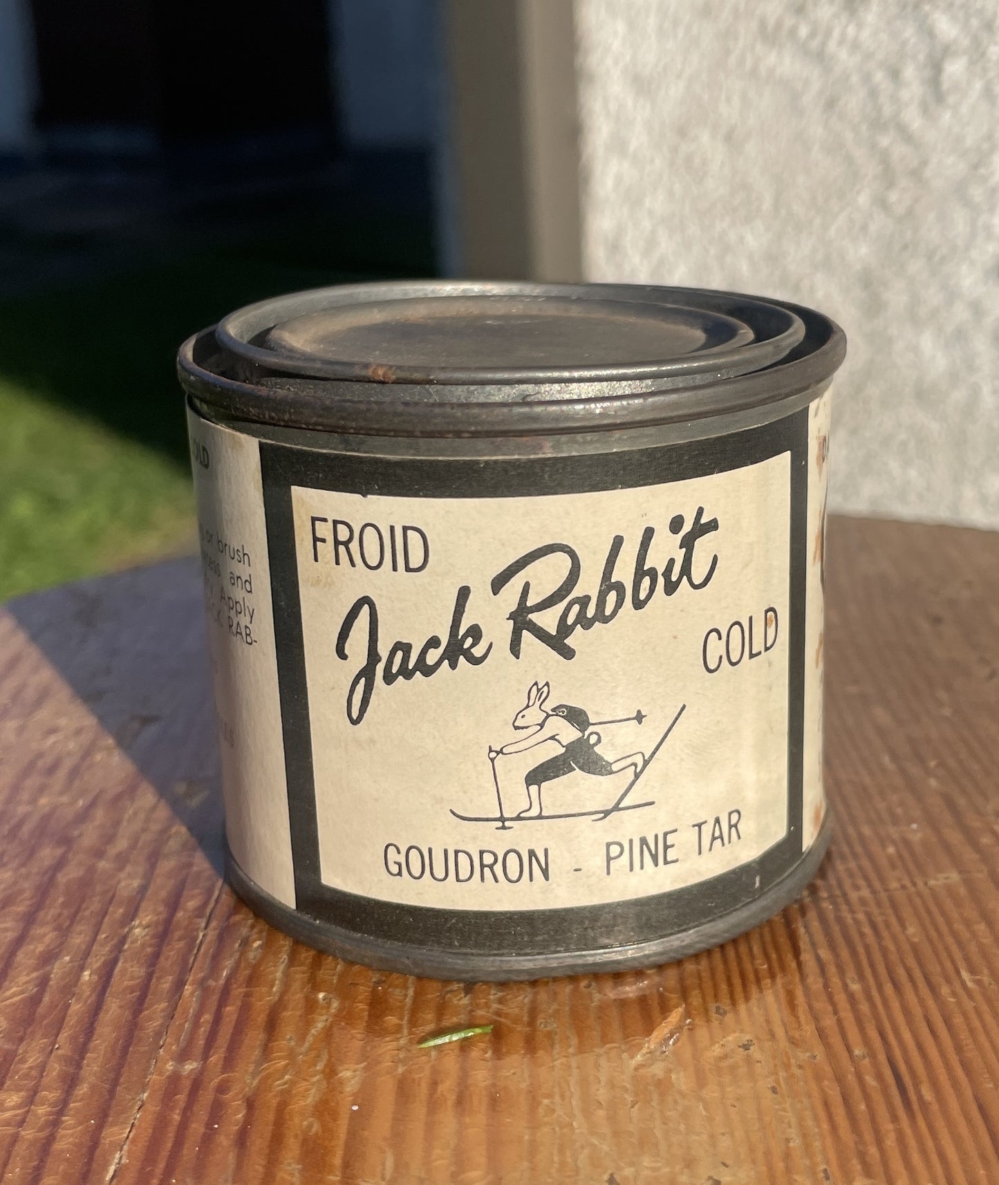 Jack Rabbit Pine Tar for Wood Skis - Full Can