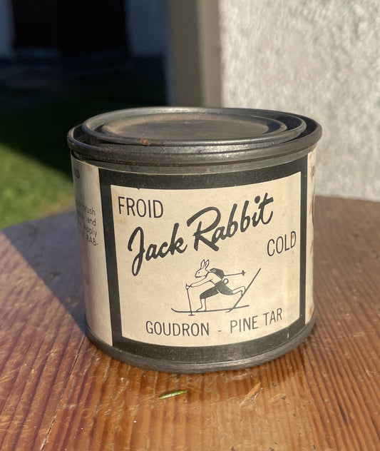 Jack Rabbit Pine Tar for Wood Skis - Full Can