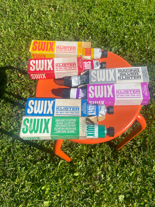 Swix Klister Kaleidoscope "Fun Pack" - 1970s/80s - 6 Colors, 1 Click Away!!!