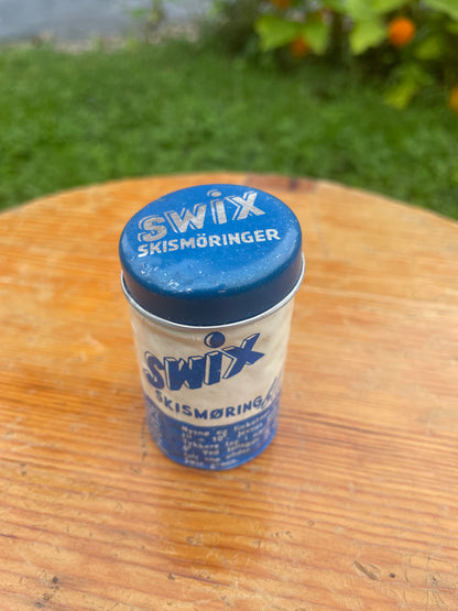 1950s Swix "Metal Cap" Hard Wax Tin - Unused!!