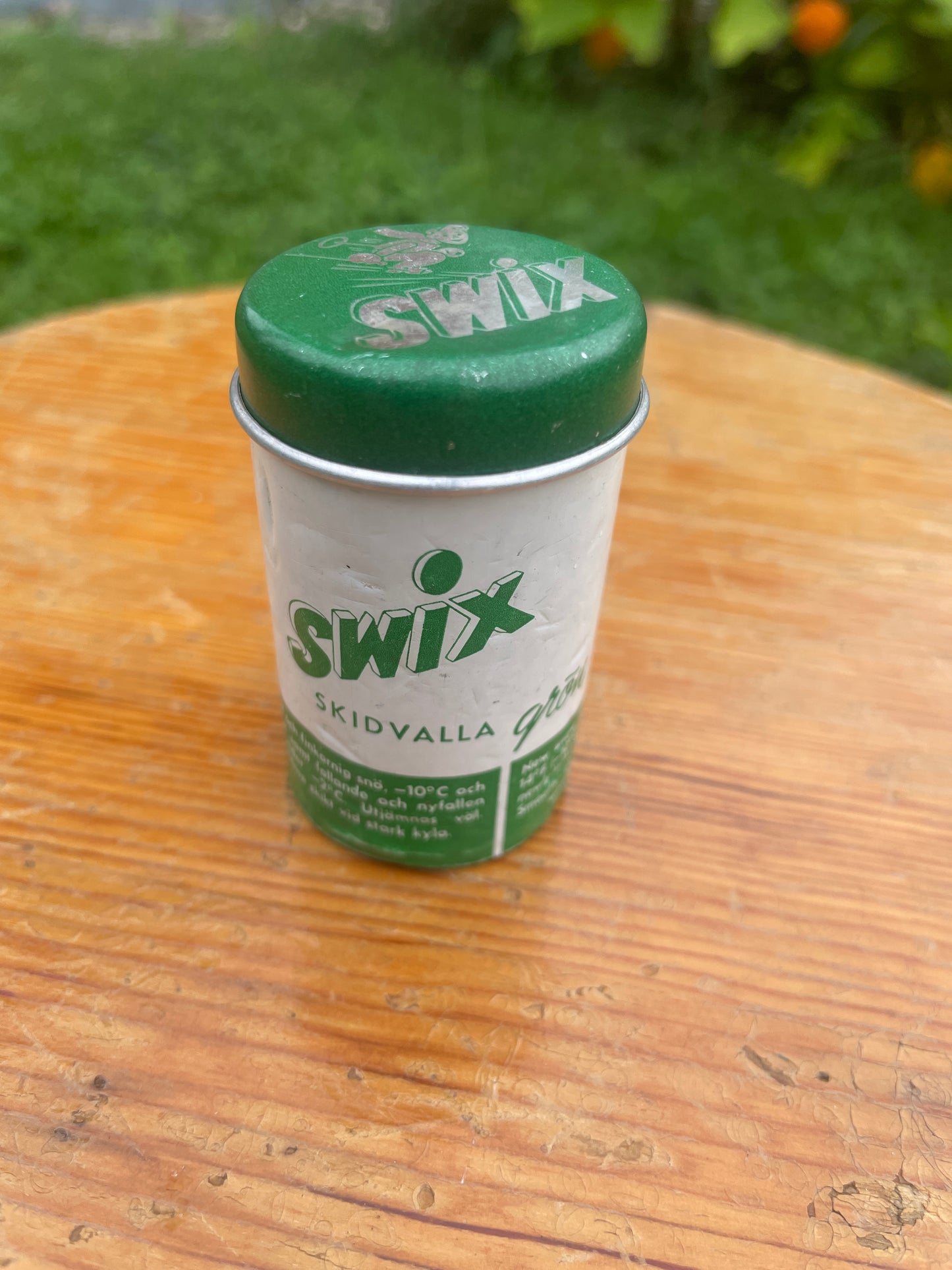 1950s Swix "Metal Cap" Hard Wax Tin - Unused!!