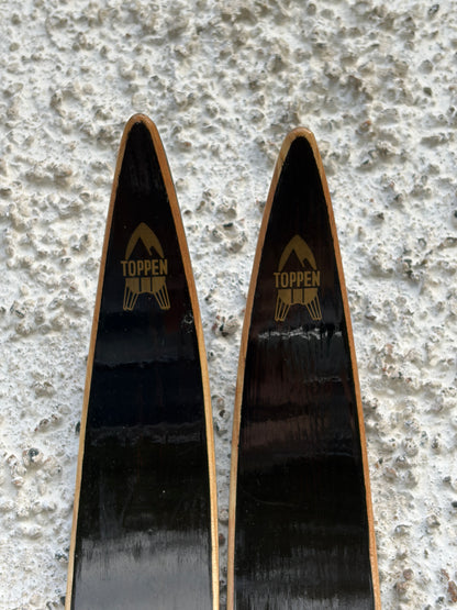 Toppen Wood Cross-Country Skis - BRAND NEW! - Multiple Sizes and Colours! - 1970s, from Norway!!!!!!