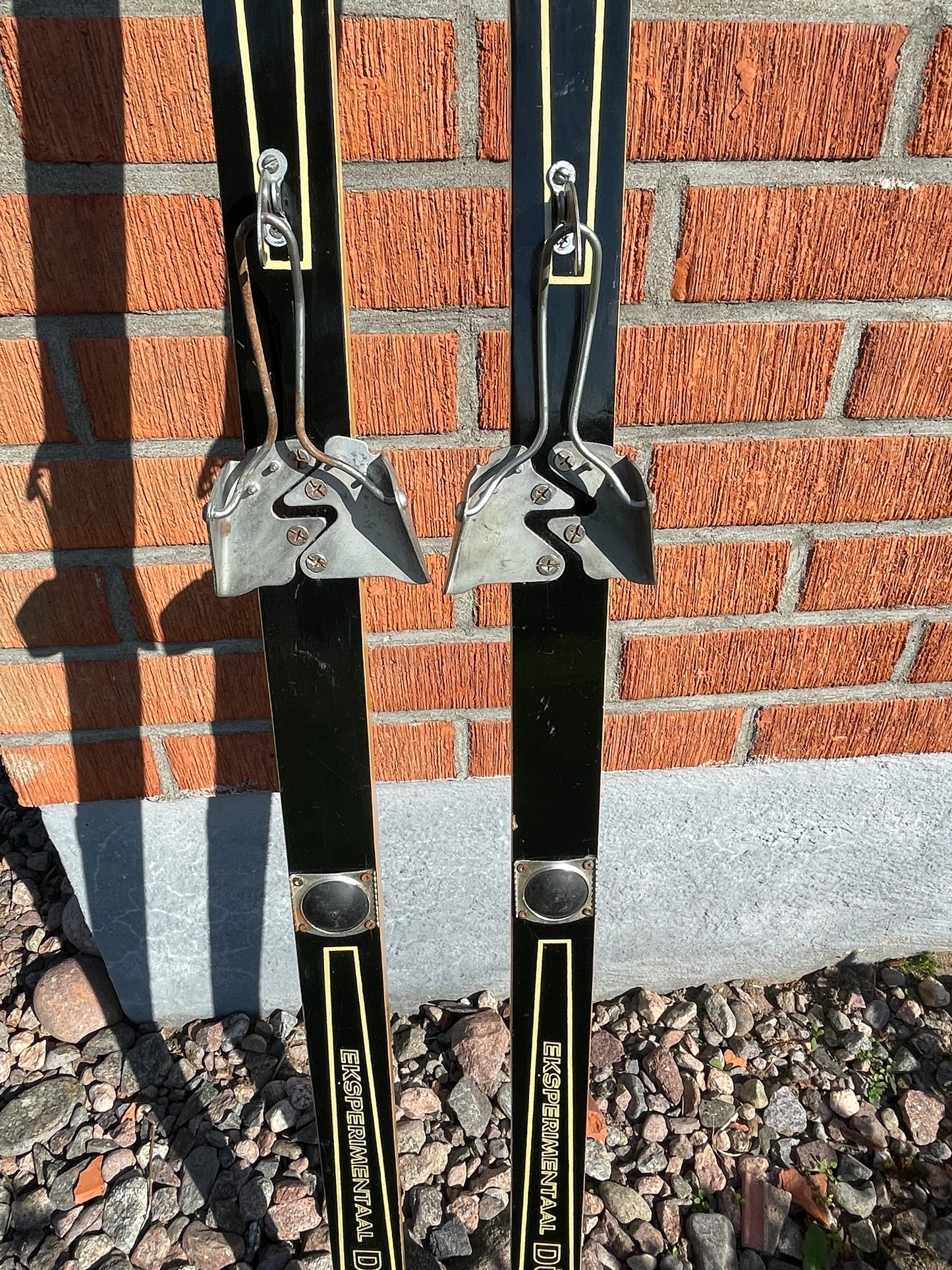 200cm Tallinn "Eksperimentaal Dünamo" 1970s Wood Cross-Country Skis - from USSR!!!