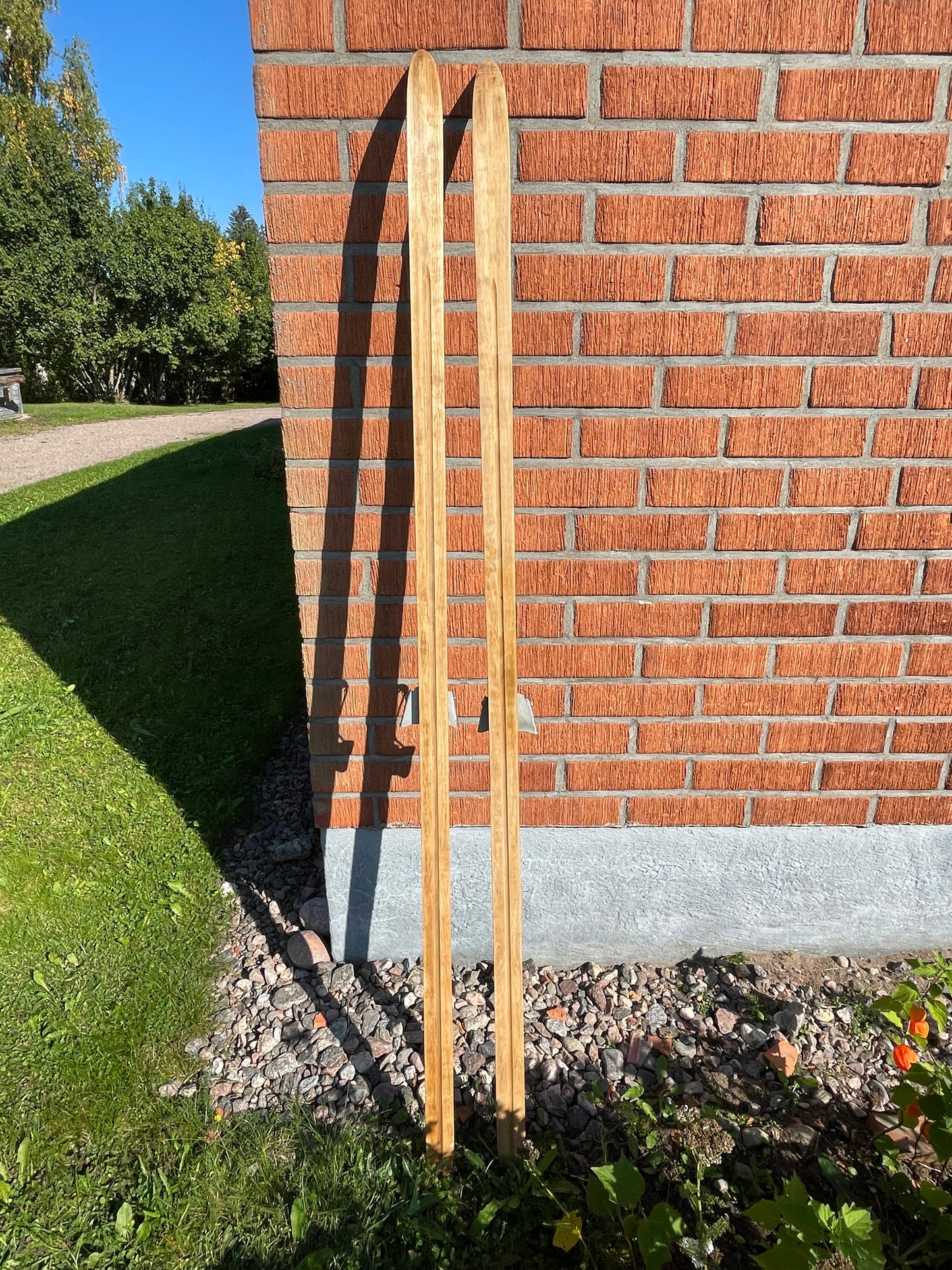 200cm Tallinn "Eksperimentaal Dünamo" 1970s Wood Cross-Country Skis - from USSR!!!
