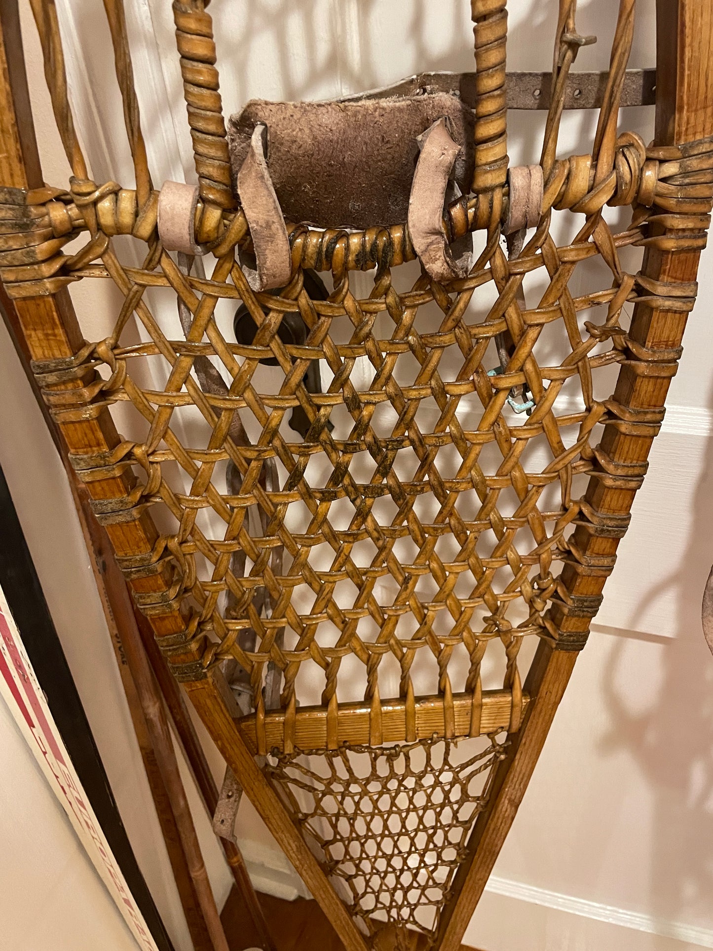 W.H. Tubbs Alaskan-Style Snowshoes - Klondike Model No. 76 - 13" x 60" - 100 Years Old!!!