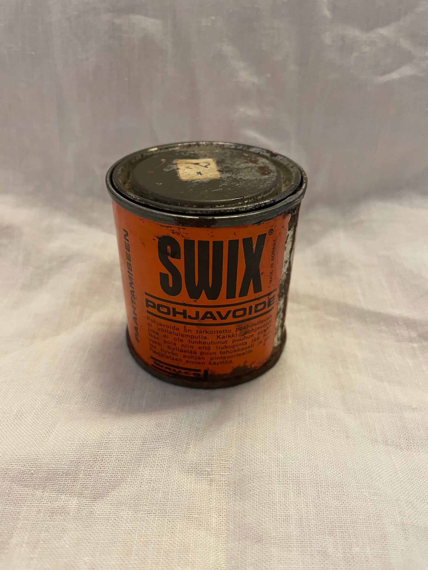Swix Burn-In Pine Tar for Wood Skis - Full Can!