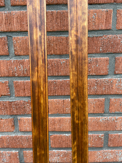 205cm Karhu "Erikoiskilpa" Wood Cross-Country Racing Skis - Beautiful Natural Color