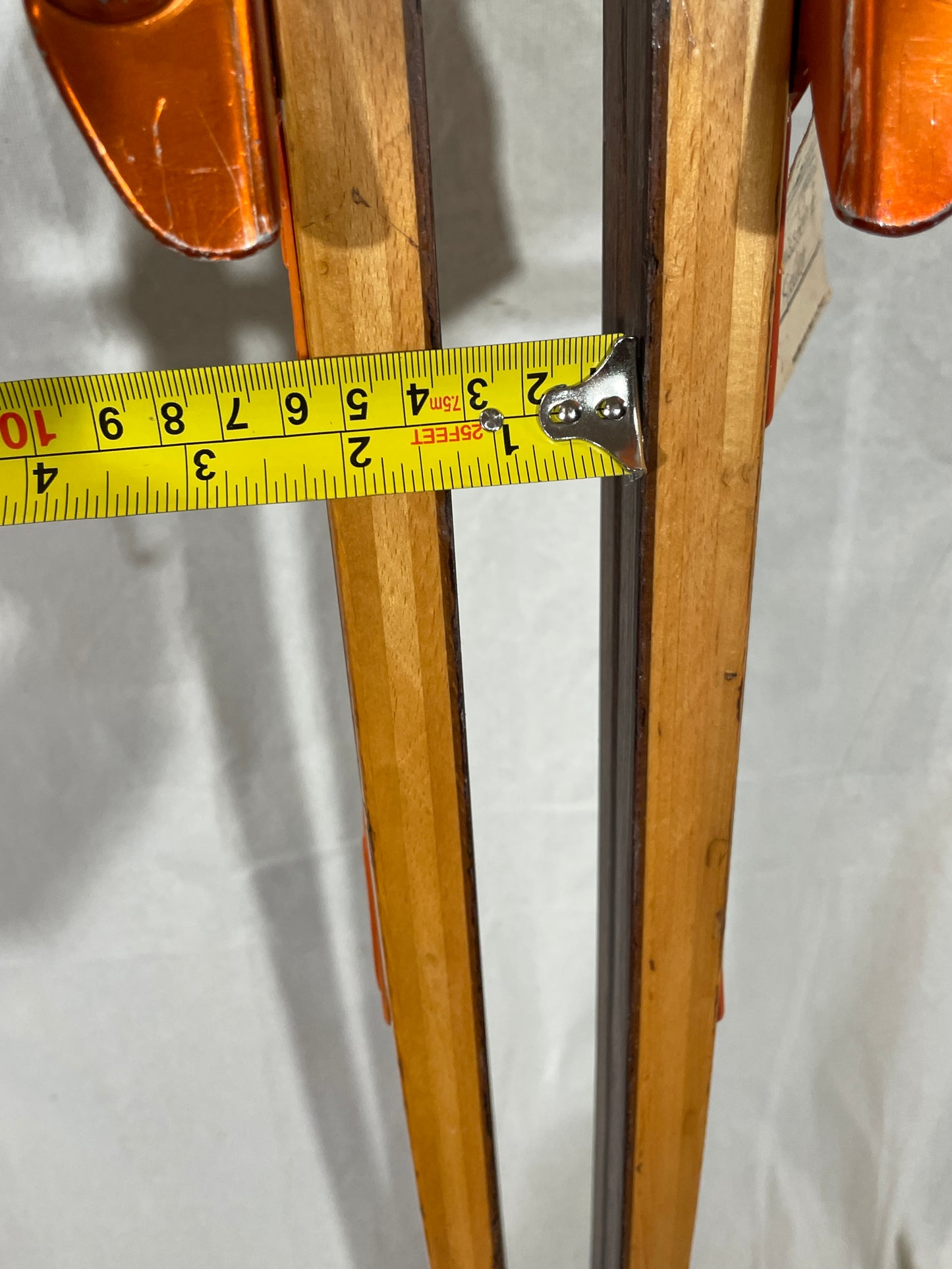 190cm Madshus Late 1960s Wood Cross-Country Touring Skis - TRAVEL PEDIGREE!