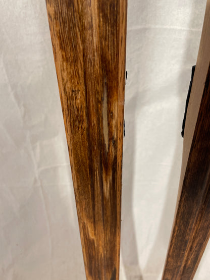 210cm Esko Järvinen "Erikoiskilpa" Wood Cross-Country Racing Skis - late '60s - SUPER LIGHT!!