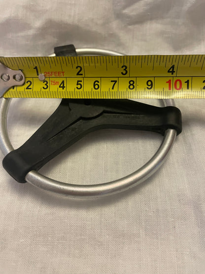 Alpine Ski Pole Basket - 100mm Diameter - Rubber/Aluminum - 1950s