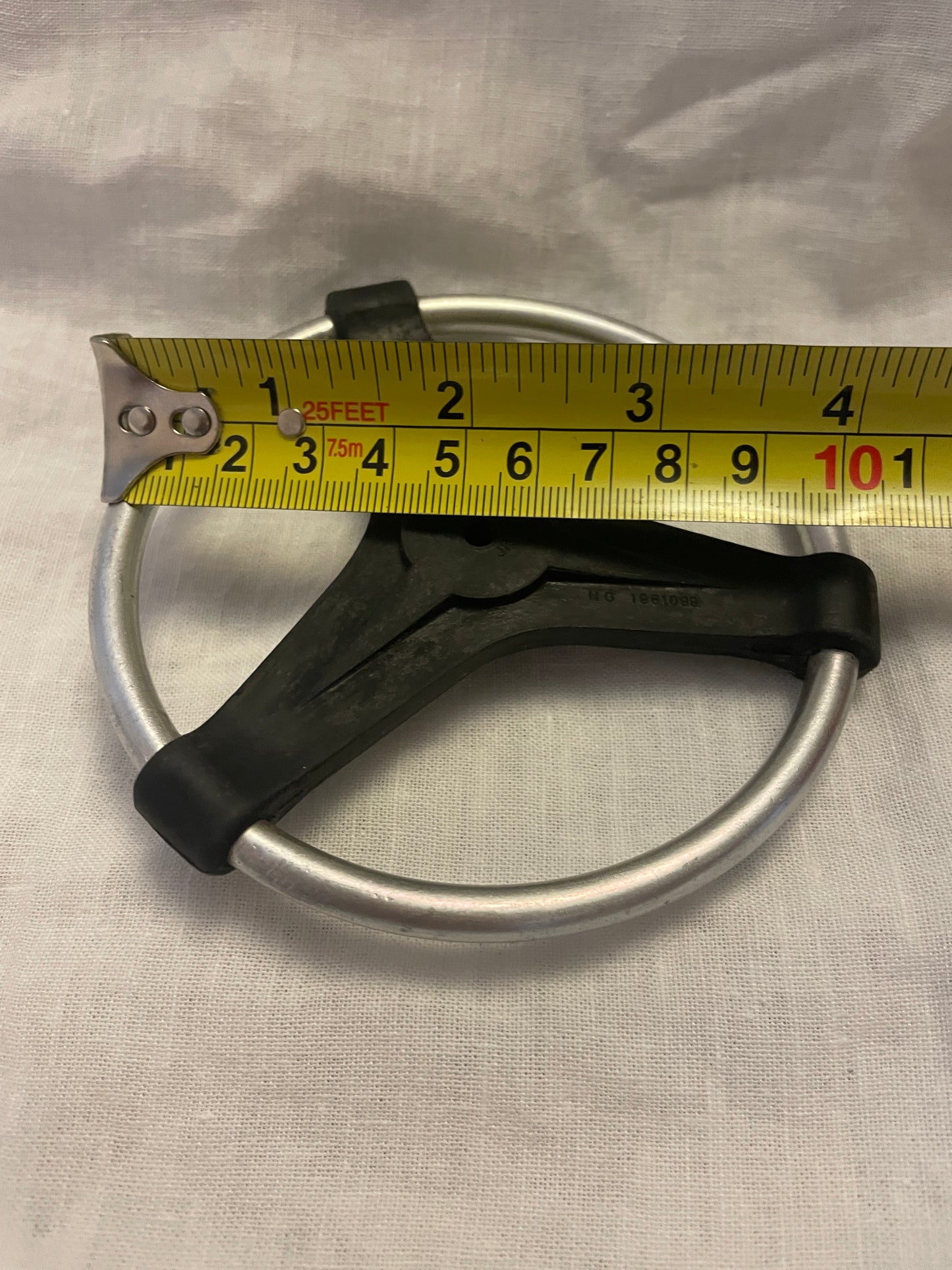 Alpine Ski Pole Basket - 100mm Diameter - Rubber/Aluminum - 1950s