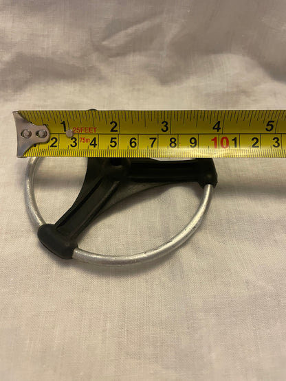Vintage "Flexo-Ring" NOS Replacement Ski Pole Basket - 105mm Diameter - Rubber/Aluminum