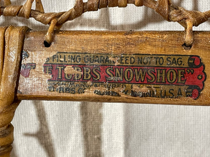 W.H. Tubbs Alaskan-Style Snowshoes - Klondike Model No. 76 - 13" x 60" - 100 Years Old!!!