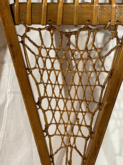 W.H. Tubbs Alaskan-Style Snowshoes - Klondike Model No. 76 - 13" x 60" - 100 Years Old!!!