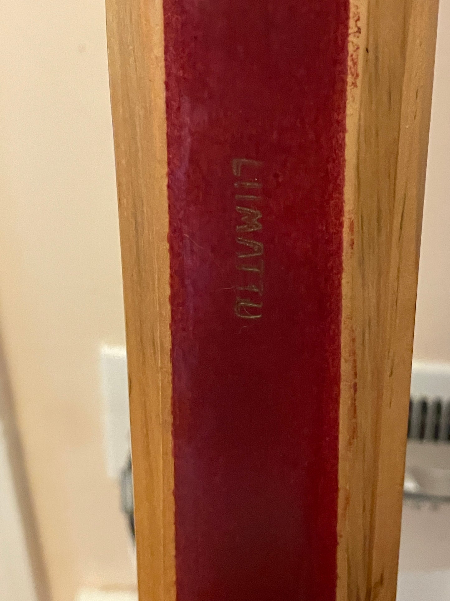 210cm Esko Järvinen "Kilpa Populär" Wood Cross-Country Skis - mid '60s - BEAUTIFUL
