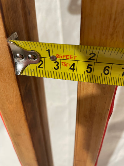 210cm Esko Järvinen "Kilpa Populär" Wood Cross-Country Skis - mid '60s - BEAUTIFUL