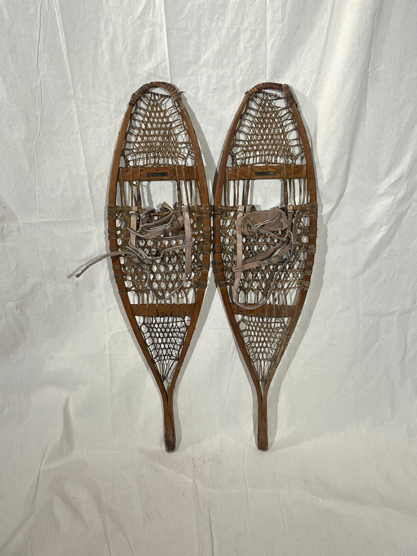 Jordan Marsh-Branded 40" Snowshoes - nearly 100 Years Old!!!