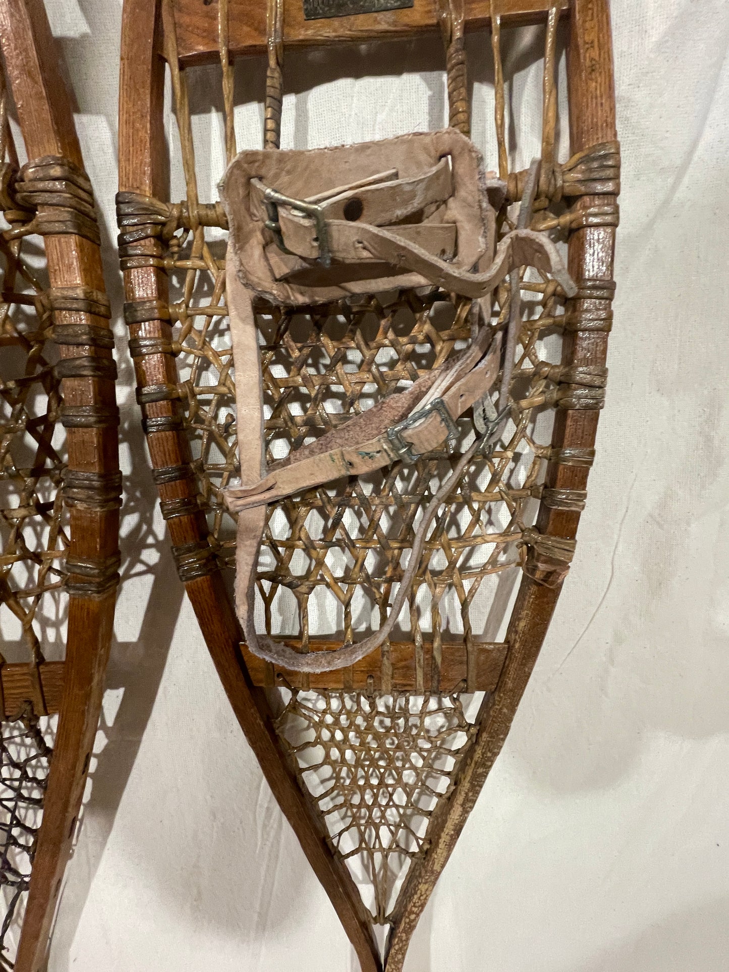 Jordan Marsh-Branded 40" Snowshoes - nearly 100 Years Old!!!