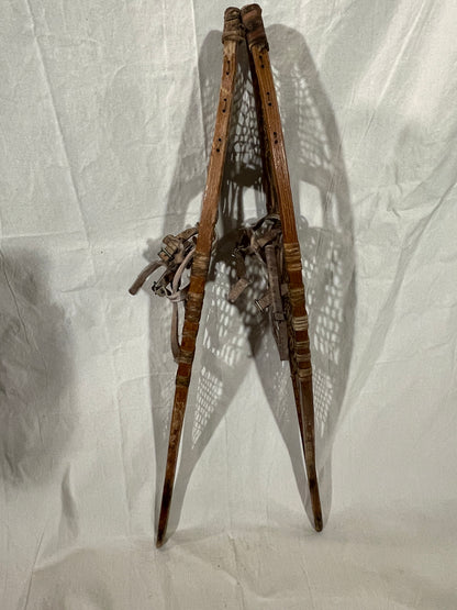 Jordan Marsh-Branded 40" Snowshoes - nearly 100 Years Old!!!