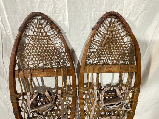 J.A. Osgood, Milford ME, "Penobscot Special" 51" Snowshoes - nearly 100 Years Old!!!