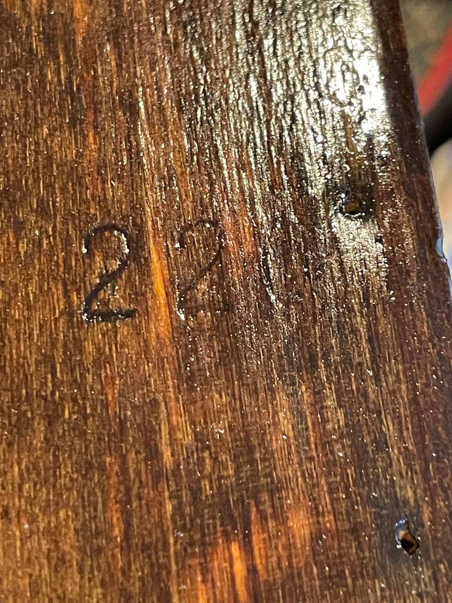 220cm Karhu "Kilpa" Wood Cross-Country Racing Skis - BEAUTIFUL RESTORATION - Rare Length!!!