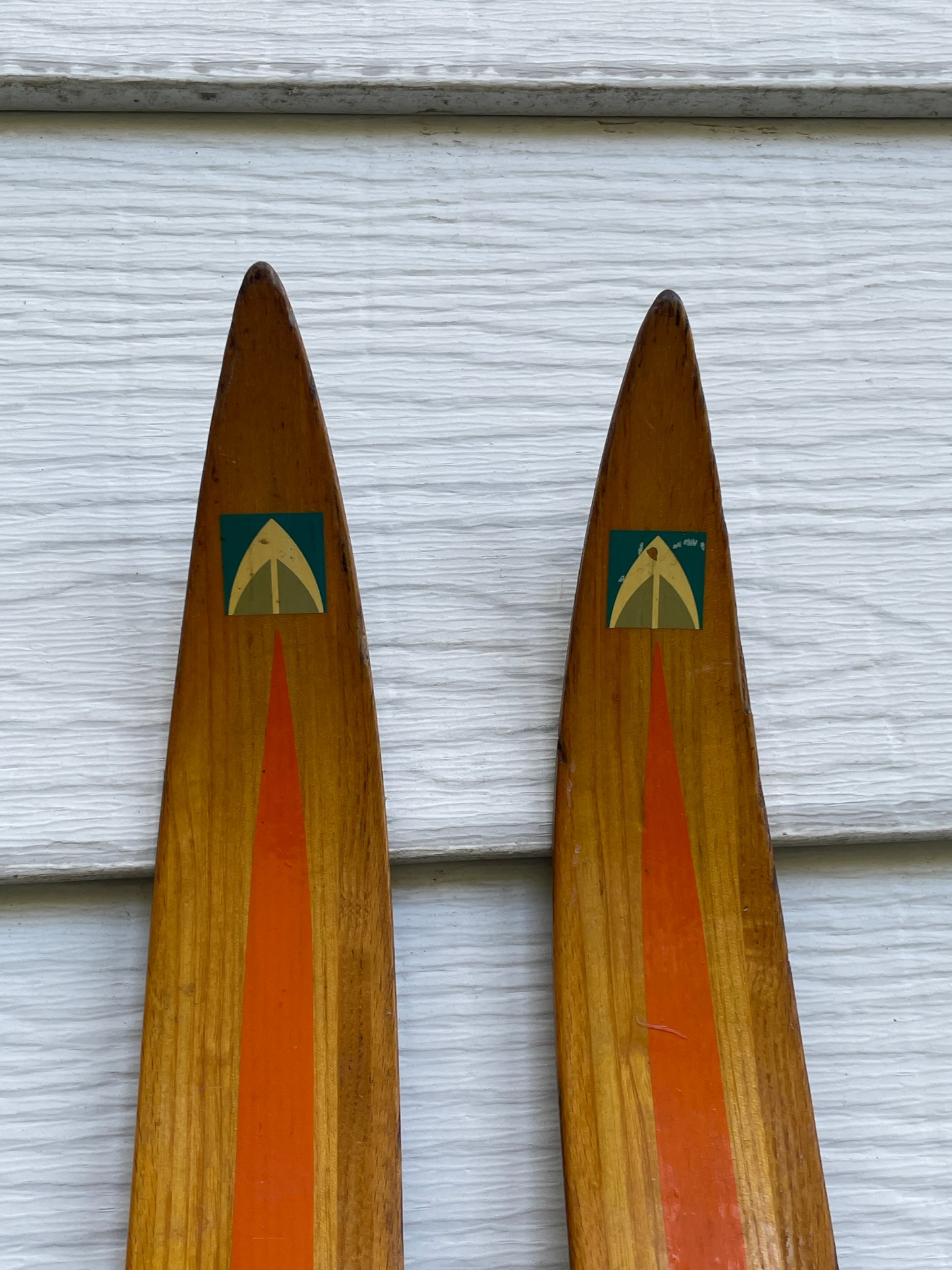 BARGAIN BIN!!! - 210cm Eggen 1970s Wood Cross-Country Racing Skis - Professionally Restored!!!