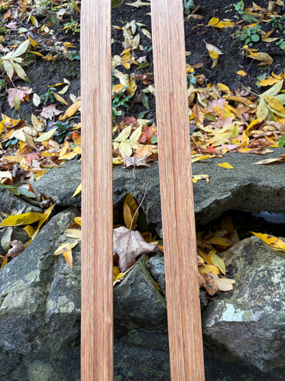 210cm Esko Järvinen "Kilpa Populär" ERIKOISKILPA Cross-Country Racing Skis - mid '60s - RARE