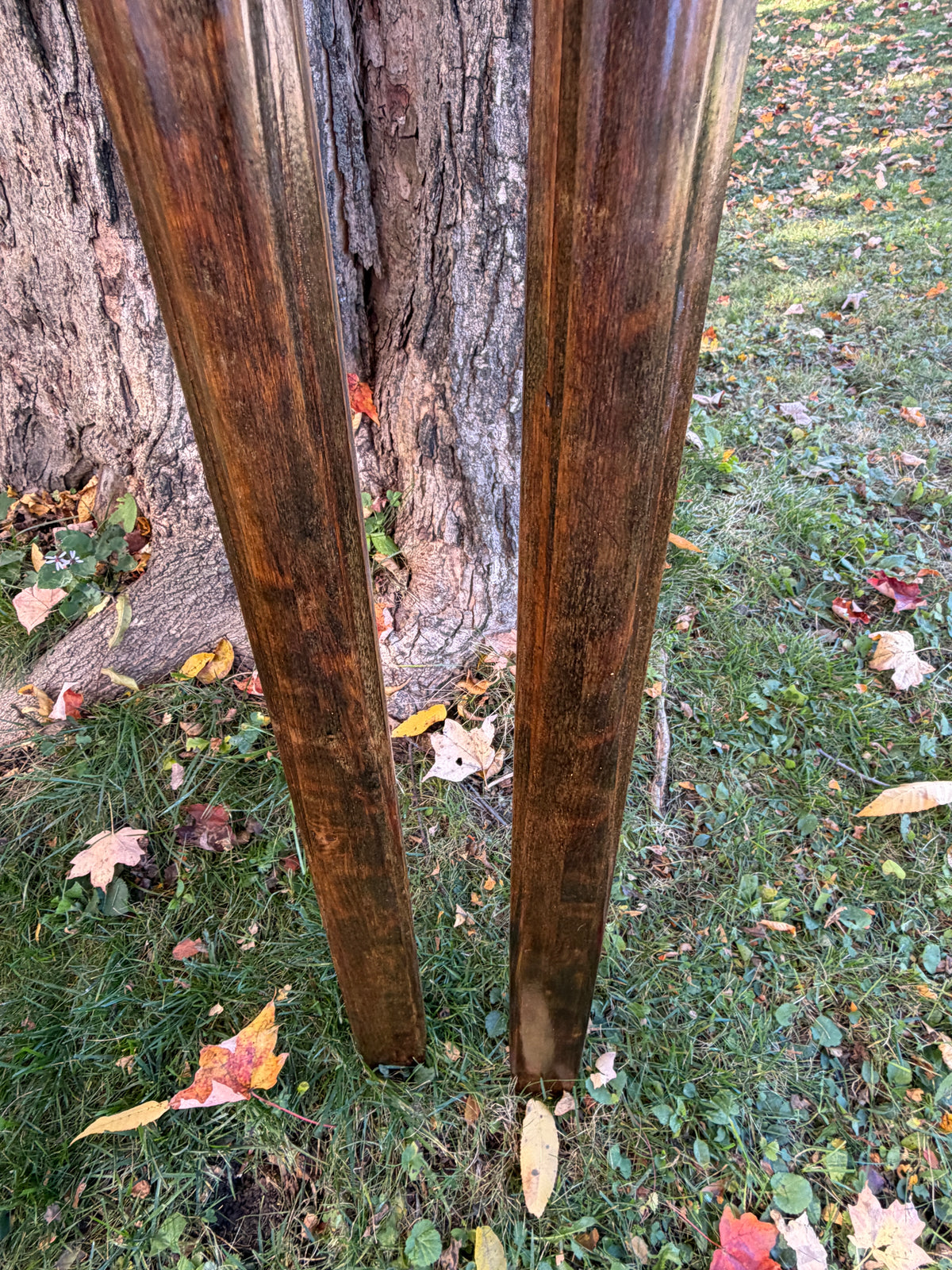 210cm Karhu "Erikoiskilpa" Wood Cross-Country Racing Skis - Brown/Ruskea