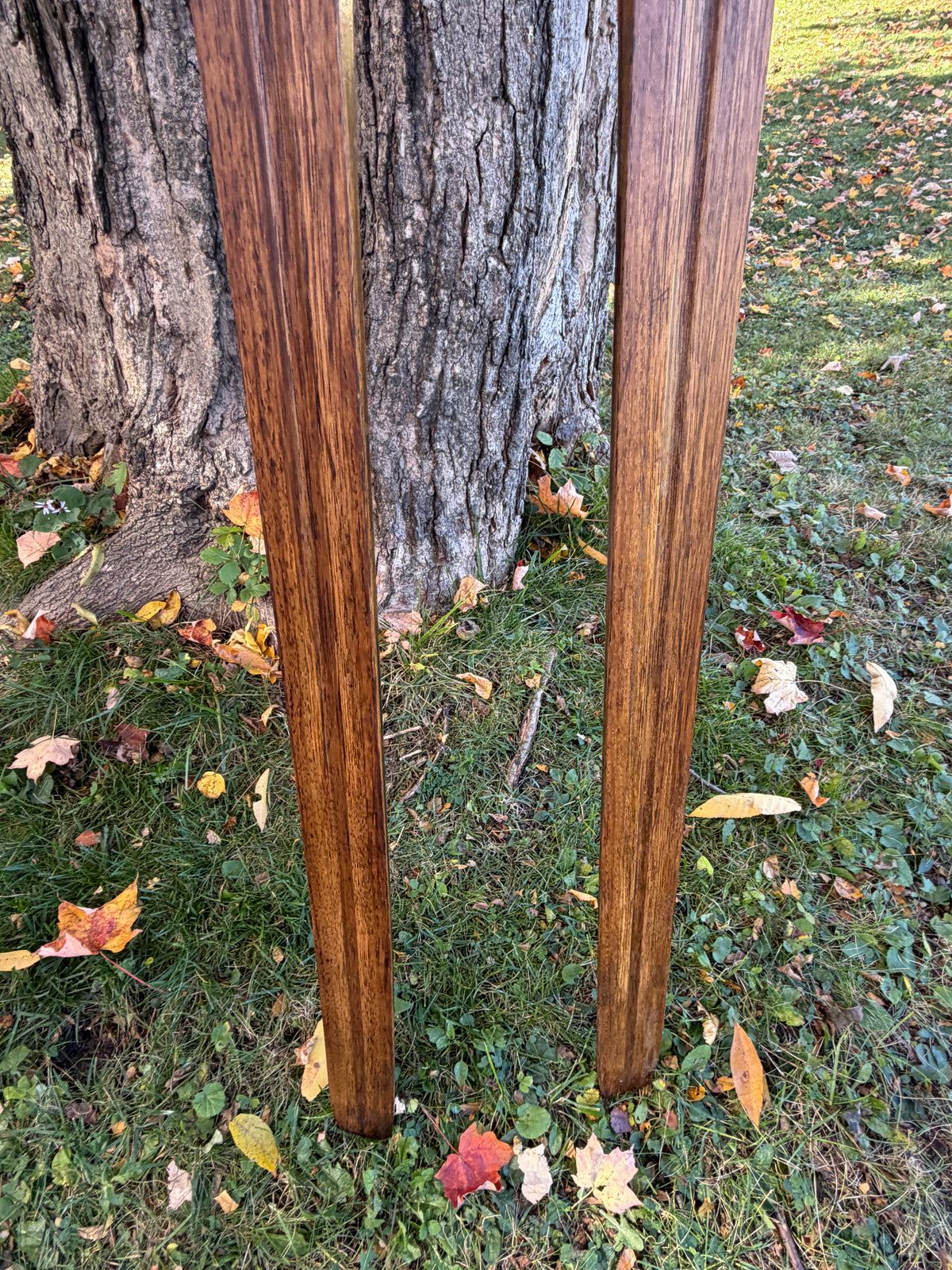 210cm Karhu "Erikoiskilpa" Wood Cross-Country Racing Skis - Brown/Ruskea