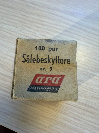 "Sålebeskyttere" Sole Protectors for Leather Boots - 10 per order